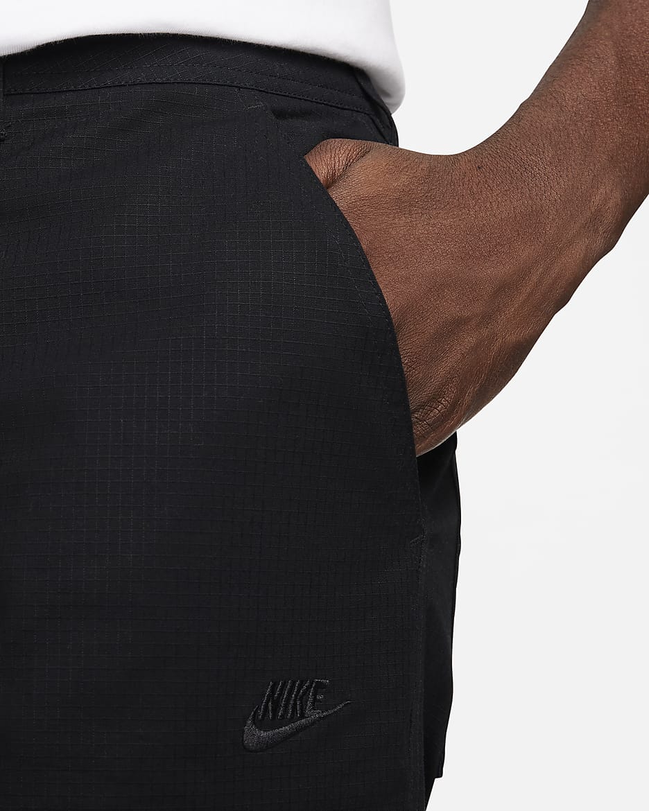 Nike black cargo pants best sale